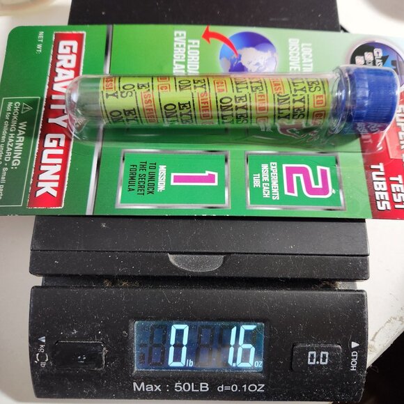 Super Secret Test Tubes Gravity Gunk Set For Kids 6+ Includes Goo Powder & Test - Picture 6 of 6